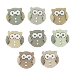 botones sew cute owl