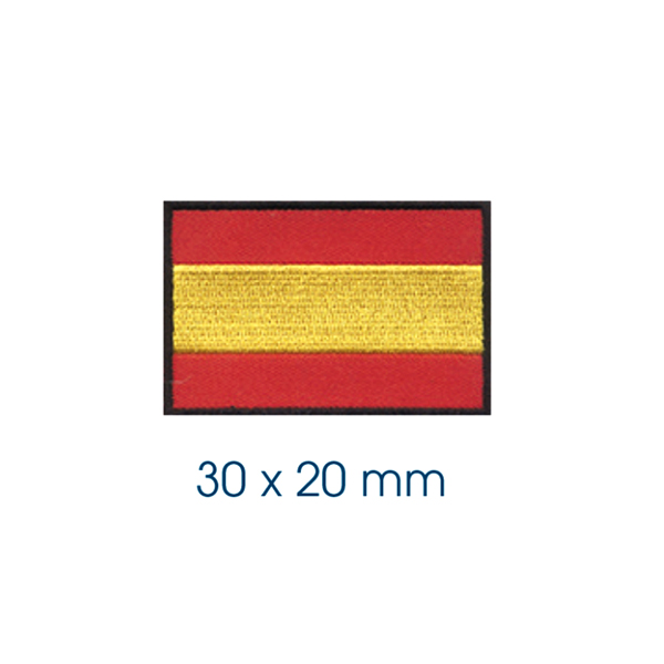Parche de la Bandera de España en Hilo Tejido Termo-Adhesivo